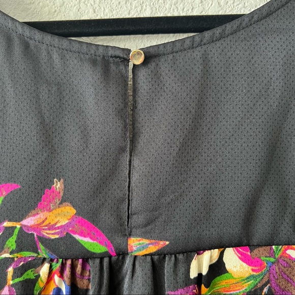 and eawy Women’s Tank Top With Floral Print Size Large - Picture 5 of 7